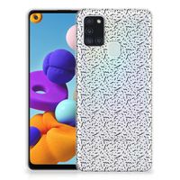 Samsung Galaxy A21s TPU bumper Stripes Dots