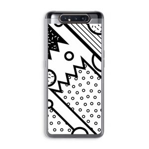 Pop Art #4: Samsung Galaxy A80 Transparant Hoesje