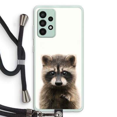 Rocco: Samsung Galaxy A52s 5G Transparant Hoesje met koord