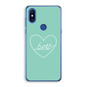 Best heart pastel: Xiaomi Mi Mix 3 Transparant Hoesje