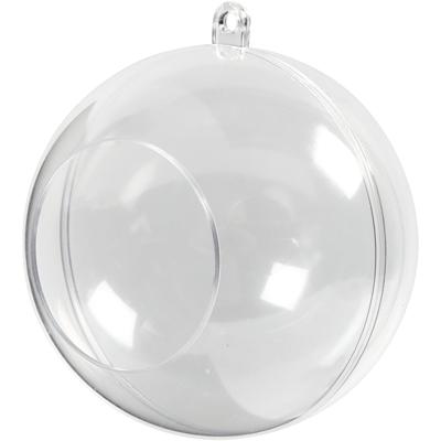 Creativ Company Deco ballen met opening, d 8 cm, gatgrootte 4,5 cm, 5 stuk/ 1 doos