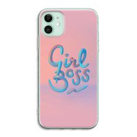 Girl boss: iPhone 11 Transparant Hoesje