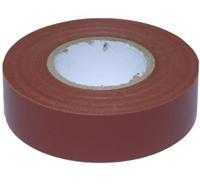 Enzo PVC isolatie tape 20m 19mm bruin 4140030