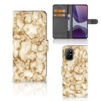 OnePlus 8T | Bookcase | Marmer Goud