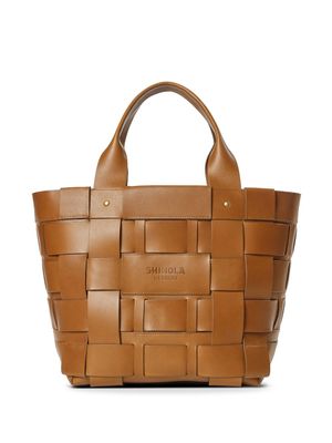 Shinola sac The Large Bixby en cuir - Marron