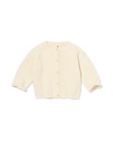 HEMA Babyvest grofgebreid ecru (ecru)