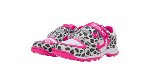 Brabo Velcro Leopard/White/Pink JR 23