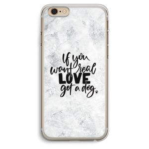 Partner in crime: iPhone 6 Plus / 6S Plus Transparant Hoesje