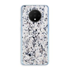 Gespikkelde marmer: OnePlus 7T Transparant Hoesje