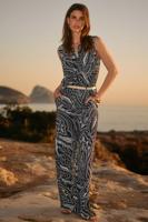 Ellis summer dot jumpsuit - dark blue/ecru - 13022 Ellis summer dot jumpsuit - dark blue/ecru - 13022