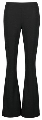 051 Damesbroek Flared Glitter Zwart (zwart)