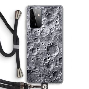 Maanlandschap: Samsung Galaxy A72 5G Transparant Hoesje met koord
