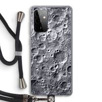 Maanlandschap: Samsung Galaxy A72 5G Transparant Hoesje met koord