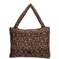 Beagles Puffer Mom Bag Calvia Luipaard Beige