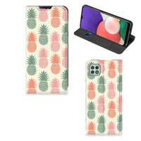 Samsung Galaxy A22 5G Flip Style Cover Ananas