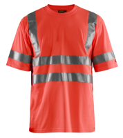 Blåkläder High-Vis T-Shirt 34131009 | High-Vis Rood | Maat M - 7330509709023