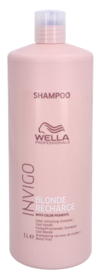 Wella Invigo - Blonde Recharge Color Refr. Shampoo 1000 ml Dames