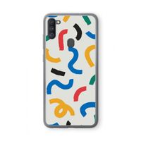 Illustratieve pop 2: Samsung Galaxy A11 Transparant Hoesje Illustratieve pop 2: Samsung Galaxy A11 Transparant Hoesje