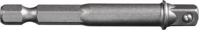 Promat Adapter | aandrijfzeskant 1/4 inch | aandrijfvierkant 1/4 inch | lengte 65 mm - 4000821078 - 4000821078