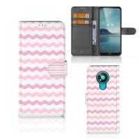Nokia 3.4 | Telefoon Hoesje | Waves Roze
