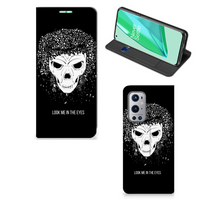 Mobiel BookCase OnePlus 9 Pro Skull Hair - thumbnail