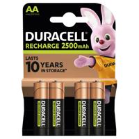 Batterij oplaadbaar duracell aa ultra rcr 2500mah | 10 stuks
