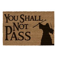 Lord of the Rings Doormat You Shall Not Pass 60 x 40 cm - thumbnail