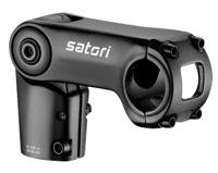 Satori Stuurpen hatchback verstelbaar ø31.8/110mm - mat zwart