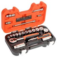 Bahco dopsleutelset met ratel - 1/4inch + 3/8inch - 33-delig - S330 Bahco dopsleutelset met ratel - 1/4inch + 3/8inch - 33-delig - S330