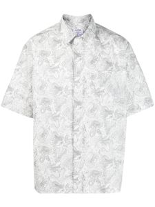 A.P.C. chemise à imprimé cachemire - Blanc