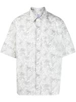 A.P.C. chemise à imprimé cachemire - Blanc