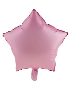 Folieballon Ster Chroom Roze - 46cm