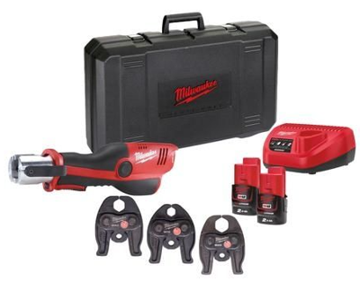 Milwaukee M12 ONEHPT-202C TH-Set | M12™ hydraulische subcompactperstool - 4933481036
