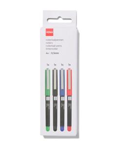 HEMA Rollerbalpennen 0.5 Mm - 4 Stuks