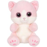Pluche speelgoed - Pinky Cutydoos kat pluche speelgoed, poederroze - 23 cm