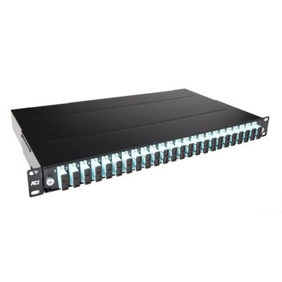 ACT FA2039 Fiber Panel 24 x Duplex SC Multimode OM3