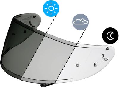 SCORPION Vizier EXO-GT SP Air/1500/530 Air (KDS-F-03), Vizieren en Pinlocks, Fotochromatisch SCORPION Vizier EXO-GT SP Air/1500/530 Air (KDS-F-03), Vizieren en Pinlocks, Fotochromatisch
