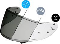 SCORPION Vizier EXO-GT SP Air/1500/530 Air (KDS-F-03), Vizieren en Pinlocks, Fotochromatisch