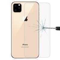 Voor iPhone 11 Pro Max 9H 2.5 D half-scherm transparante mobiele telefoon gehard glas film terug film