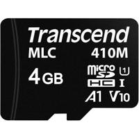 Transcend TS4GUSD410M microSD-kaart Industrial 4 GB Class 10 UHS-I - thumbnail