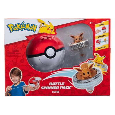 Jazwares Pokémon battle spinner game - eevee & pokéball