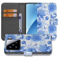 Hoesje voor Xiaomi 15 Flowers Blue Hoesje voor Xiaomi 15 Flowers Blue