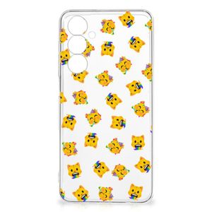 TPU bumper voor Samsung Galaxy A54 5G Katten Emojis