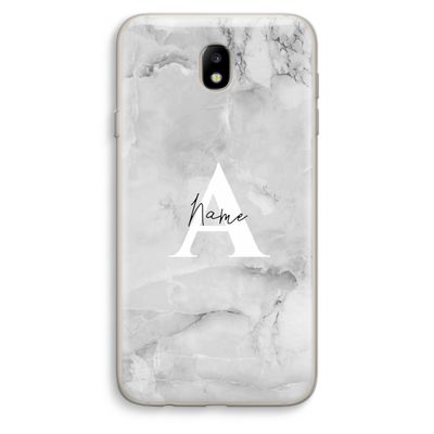 Ivory Marble: Samsung Galaxy J7 (2017) Transparant Hoesje