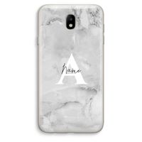 Ivory Marble: Samsung Galaxy J7 (2017) Transparant Hoesje Ivory Marble: Samsung Galaxy J7 (2017) Transparant Hoesje