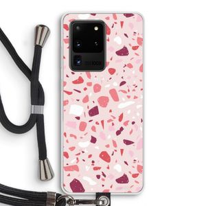 Terrazzo N°15: Samsung Galaxy S20 Ultra Transparant Hoesje met koord
