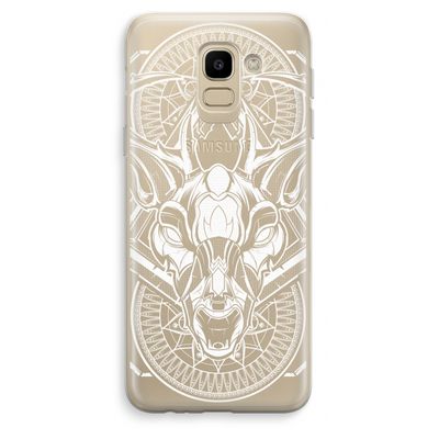 Oh Deer: Samsung Galaxy J6 (2018) Transparant Hoesje
