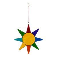 Raamdecoratie Hars Zon (Multicolor) - thumbnail
