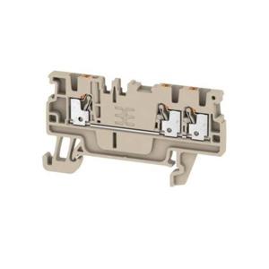 Weidmüller 1552740000 Doorgangsklem 3.50 mm Spanveer Beige 50 stuk(s)