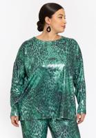 Yoek Top MOIRA | Groen | Maat 54/56